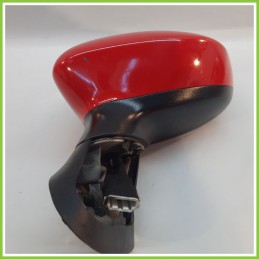 Specchietto Retrovisore Sinistro SX ROSSO - 176A ROSSO PASSIONALE FIAT GRANDE PUNTO 2Y 2005 2008 FICOSA FICOMIRRORS 011023