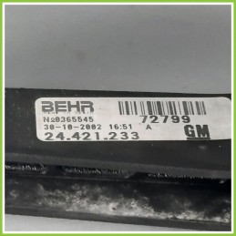 Elettroventola Radiatore Motore BEHR 72799545 OPEL CORSA X01 1.2 16V 24421233 Z12XE 2000 2006