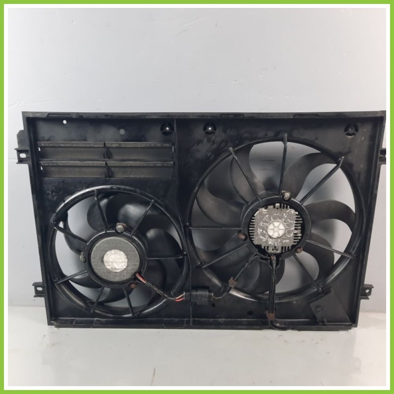 Elettroventola Radiatore Motore SIEMENS 13-55D300185 VOLKSWAGEN PASSAT 3C 2.0 TDI 1K0121207AD BMP 2005 2010