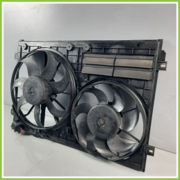 Elettroventola Radiatore Motore SIEMENS 13-55D300185 VOLKSWAGEN PASSAT 3C 2.0 TDI 1K0121207AD BMP 2005 2010