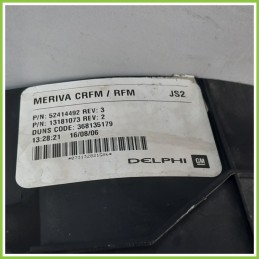 Elettroventola Radiatore Motore DELPHI 368135179 OPEL MERIVA X03 1.6 16V 52414492 Z16XEP 2003 2010