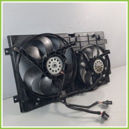 Elettroventola Radiatore Motore VALEO 838287K VOLKSWAGEN NEW BEETLE 1C 1.9 TDI 1C0121207C ALH 1999 2011