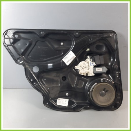 Alzacristalli Alzavetro Elettrico Posteriore Sinistro SX VOLKSWAGEN PASSAT 3C 3C4839755H 2005 2010 BROSE 980961-107