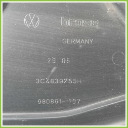 Alzacristalli Alzavetro Elettrico Posteriore Sinistro SX VOLKSWAGEN PASSAT 3C 3C4839755H 2005 2010 BROSE 980961-107