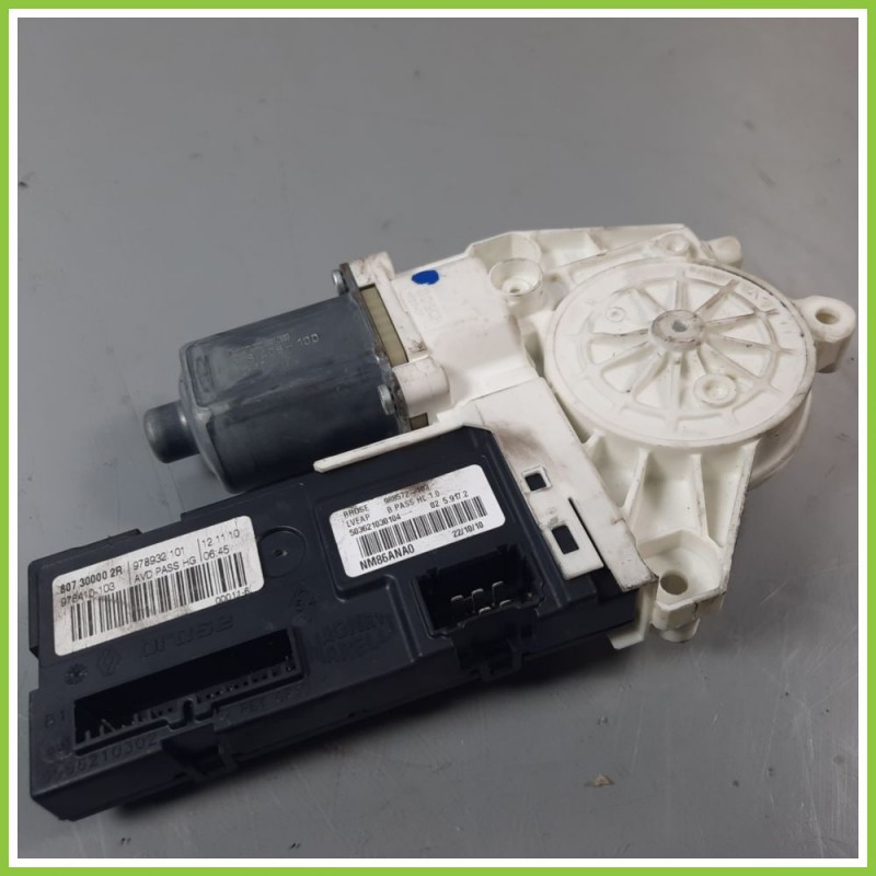 Motorino Alzavetro Anteriore Destro DX RENAULT LAGUNA 3a Serie 5 Porte 807300002RT 2007 2009 BROSE 978408-100