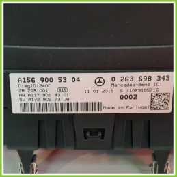 Quadro strumenti contachilometri tachimetro BOSCH 0263698343 MERCEDES-BENZ Classe GLA X156 A1569005304