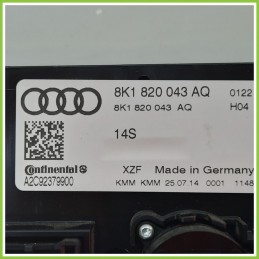 Comandi Clima AC Riscaldamento Condizionatore CONTINENTAL A2C92379900 AUDI A5/S5 8T 2.0 8K1820043AQ 2011 2017