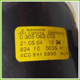 Faro Fanale Fendinebbia Anteriore Sinistro SX AUTOMOTIVE LIGHTING 0305063003 AUDI A4 8E 8E0941699B Usato