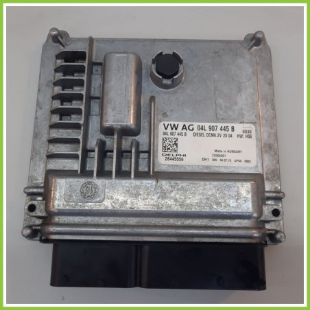 Centralina Motore Iniezione ECU DELPHI 28445556 SEAT LEON 1.6 TDI 04L907445B 2012 2017