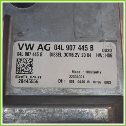 Centralina Motore Iniezione ECU DELPHI 28445556 SEAT LEON 1.6 TDI 04L907445B 2012 2017