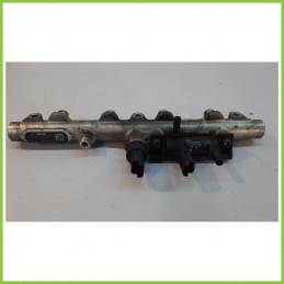 Rail con iniettori carburante FIAT ULYSSE 2F RHW 2.0 JTD 9641654080 2002 2010 BOSCH 044521017