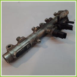 Rail con iniettori carburante FIAT ULYSSE 2F RHW 2.0 JTD 9641654080 2002 2010 BOSCH 044521017