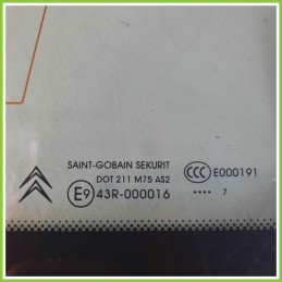 Cristallo Laterale Fisso Posteriore Destro DX CITROEN C4 PICASSO 5 Porte 8569PK 2006 2013 SAINT-GOBAIN