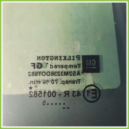 Cristallo Laterale Fisso Posteriore Sinistro SX OPEL ASTRA A04 5 Porte 13124137 2004 2011