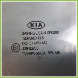 Cristallo Laterale Scendente Anteriore Sinistro SX KIA CEED 3 Porte 824111H300 2007 2012 SAINT-GOBAIN