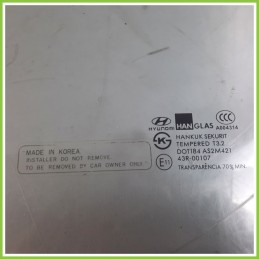 Cristallo Laterale Scendente Anteriore Sinistro SX HYUNDAI GETZ 5 Porte 824101C010 2002 2009