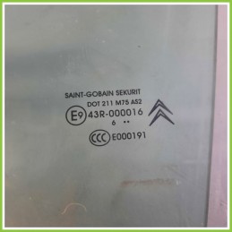 Cristallo Laterale Scendente Anteriore Sinistro SX CITROEN C4 PICASSO 5 Porte 9201JB 2006 2013
