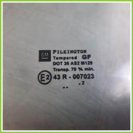 Cristallo Laterale Scendente Anteriore Sinistro SX OPEL ZAFIRA T98 5 Porte 90579659 1999 2005 PILKINGTON