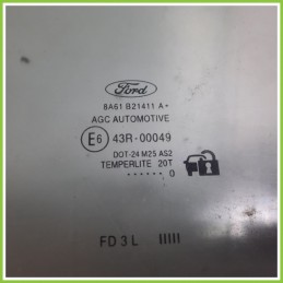 Cristallo Laterale Scendente Anteriore Sinistro SX FORD FIESTA CB1 3 Porte 1519732 2008 2013