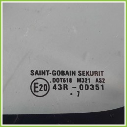 Cristallo Laterale Scendente Posteriore Sinistro SX FIAT SEDICI 3B 5 Porte 71743547 2006 2011 SAINT-GOBAIN