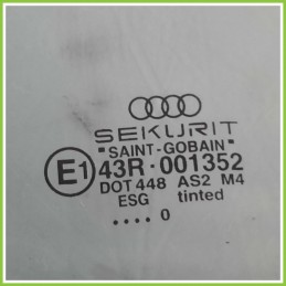 Cristallo Laterale Scendente Anteriore Sinistro SX AUDI TT 8N 3 Porte 8N8845201A 1998 2006 SEKURIT