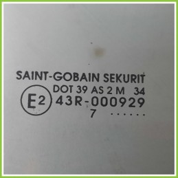 Cristallo Laterale Scendente Anteriore Destro DX PEUGEOT 807 5 Porte 920298 2002 2013 SAINT-GOBAIN