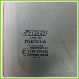 Cristallo Laterale Scendente Posteriore Destro DX FIAT GRANDE PUNTO 2Y 5 Porte 51869145 2005 2008 PILKINGTON