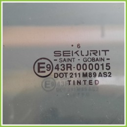 Cristallo Laterale Scendente Posteriore Destro DX FORD FIESTA 2a Serie 3 Porte 1211544 1994 1996 SEKURIT