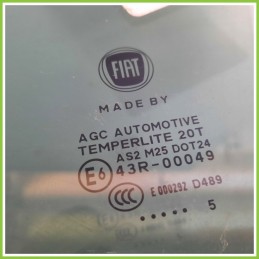 Cristallo Laterale Scendente Anteriore Sinistro SX FIAT 500L 73 5 Porte 51883739 2012 2018