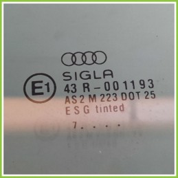 Cristallo Laterale Scendente Anteriore Sinistro SX AUDI A4 8D 5 Porte 8D0845201 1994 2000