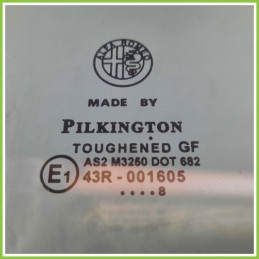Cristallo Laterale Scendente Anteriore Destro DX ALFA ROMEO 159 X3/X9 5 Porte 60688134 2005 2013 PILKINGTON