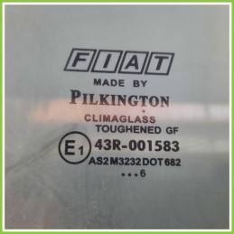 Cristallo Laterale Scendente Anteriore Destro DX FIAT GRANDE PUNTO 2Y 5 Porte 51869133 2005 2008 PILKINGTON