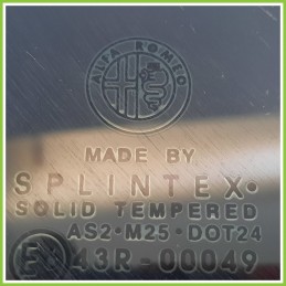 Cristallo Laterale Scendente Posteriore Destro DX ALFA ROMEO 159 X3/X9 5 Porte 60697070 2005 2013 SPLINTEX