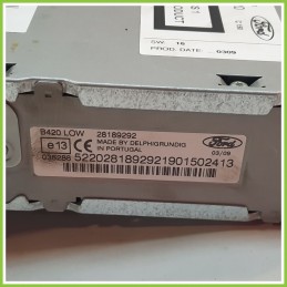 Autoradio FORD KA CCU 1.2 8V 7354765220 2008 2013 DELPHI 28189292