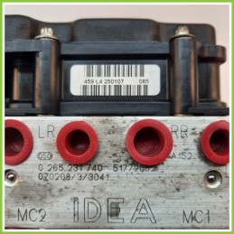 Centralina ABS Modulo Pompa BOSCH 0265800526 0265231740 FIAT IDEA 4D/2S Originale Usato