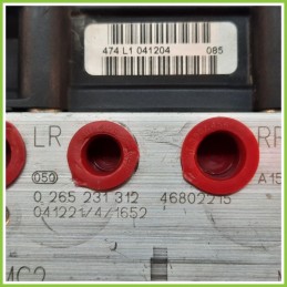 Centralina ABS Modulo Pompa BOSCH 0265800306 0265231312 FIAT PANDA 2Q Originale Usato