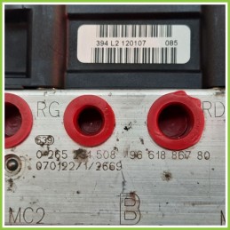 Centralina ABS Modulo Pompa BOSCH 0265800406 0265231508 CITROEN C4 Originale Usato