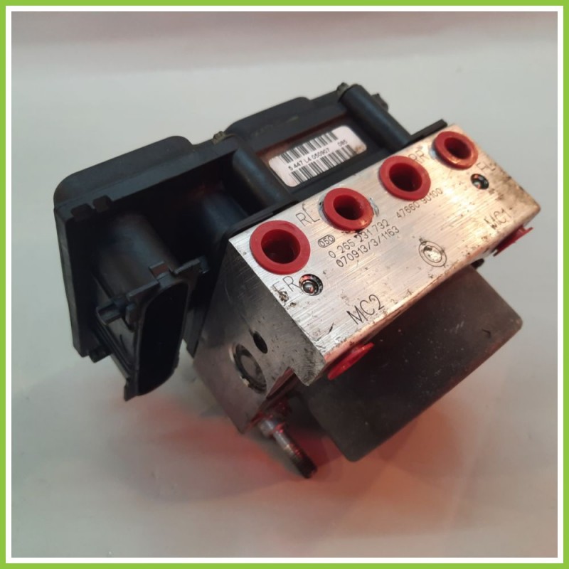 Centralina ABS Modulo Pompa BOSCH 0265800518 0265231732 NISSAN NOTE E11E Originale Usato