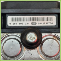 Centralina ABS Modulo Pompa BOSCH 0265800315 0265231331 FIAT PUNTO VAN 2U Originale Usato