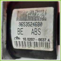 Centralina ABS Modulo Pompa ATE 10.0970-1119.3 10.0207-0037.4 CITROEN C3 1a Serie Originale Usato