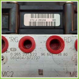 Centralina ABS Modulo Pompa BOSCH 0265800415 0265231522 CITROEN XSARA PICASSO Originale Usato