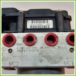 Centralina ABS Modulo Pompa BOSCH 0265800395 0265231486 PEUGEOT 307 Originale Usato