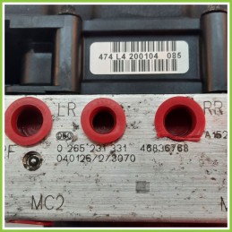 Centralina ABS Modulo Pompa BOSCH 0265800315 0265231331 FIAT PUNTO 1N/1P Originale Usato