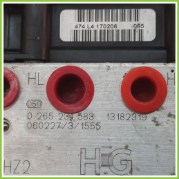 Centralina ABS Modulo Pompa BOSCH 0265800443 0265231583 OPEL MERIVA X03 Originale Usato