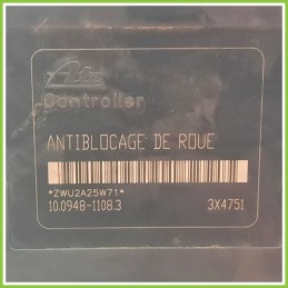 Centralina ABS Modulo Pompa ATE 10.0948-1108.3 10.0204-0194.4 PEUGEOT 206 Originale Usato