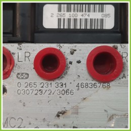 Centralina ABS Modulo Pompa BOSCH 0265800315 0265231331 FIAT PUNTO 1N/1P Originale Usato