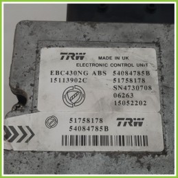 Centralina ABS Modulo Pompa TRW EBC430NG 54084785B LANCIA YPSILON TE Originale Usato