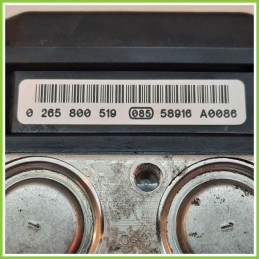 Centralina ABS Modulo Pompa BOSCH 0265800519 0265231734 RENAULT MEGANE 2a Serie Originale Usato