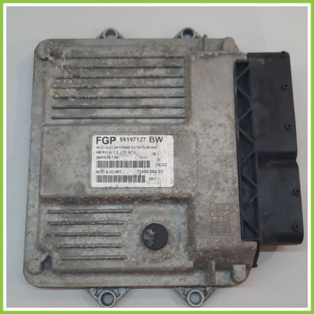 Centralina Motore Iniezione ECU MAGNETI MARELLI MJD6JO.M1 OPEL MERIVA X03 1.3 55197127 2003 2010