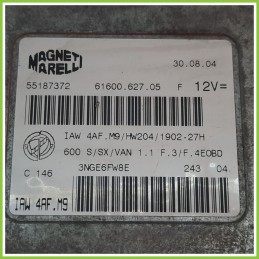 Centralina Motore Iniezione ECU MAGNETI MARELLI IAW4AF.M9 FIAT SEICENTO 1E 1.1 55187372 1998 2005